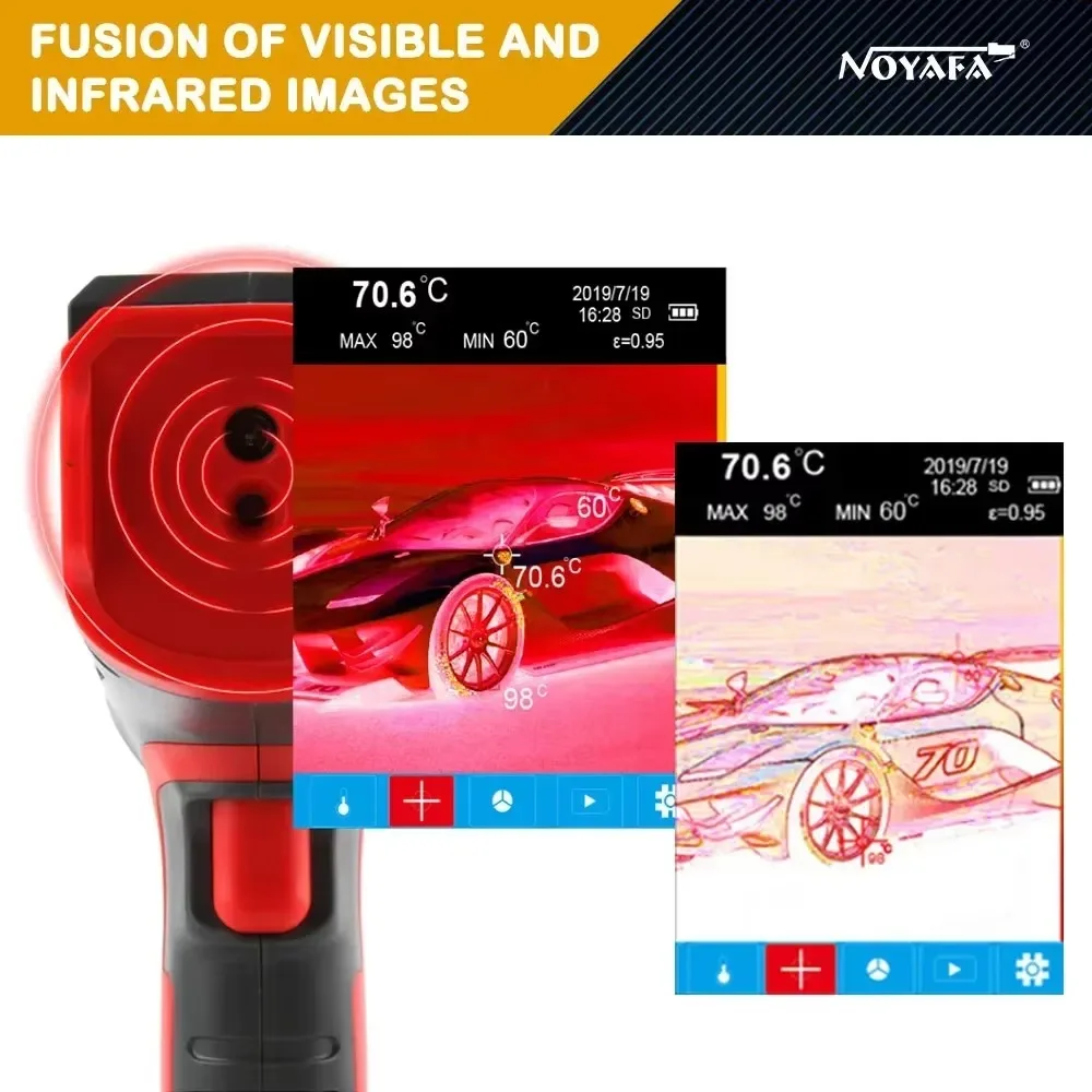Infrared Thermal Imager Sensor - đánh giá và giá Nf 521 Thermal Imaging Camera