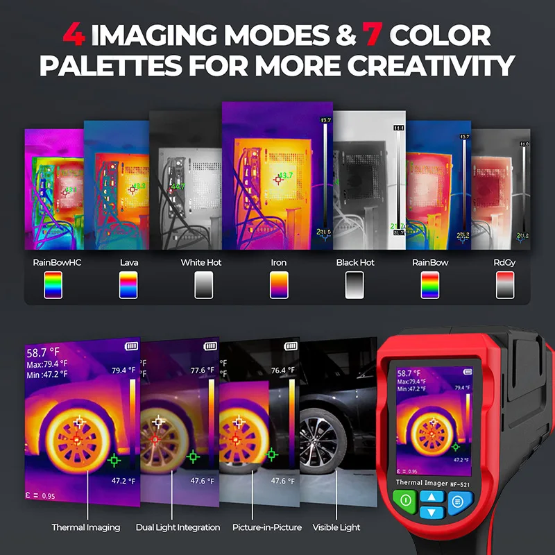 NOYAFA NF-521 Nhiệt Hồng Ngoại - đánh giá và giá Nf 521 Thermal Imaging Camera