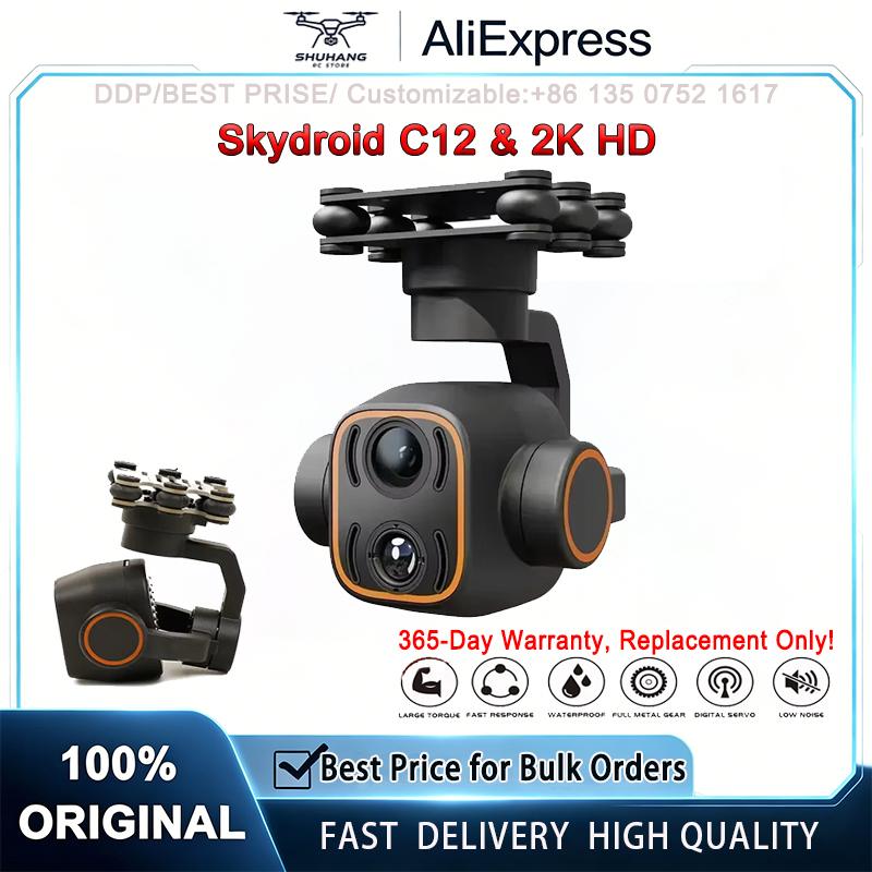 Skydroid C12 2K HD Thermal Ima - đánh giá và giá Thermal Imager Drone Gimbal