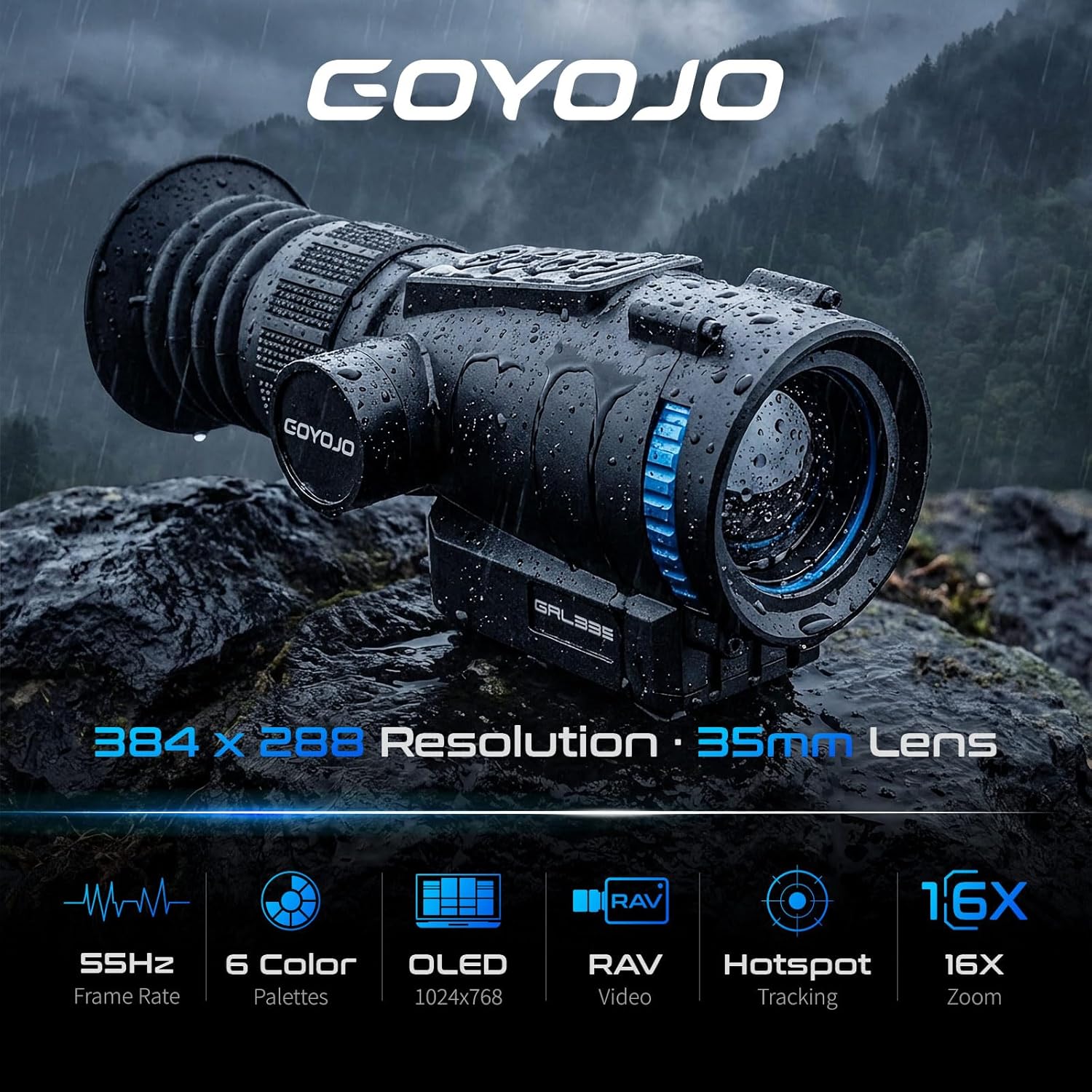 GOYOJO Thermal Scope 384x288 T - đánh giá và giá Hunting Thermal Imaging Scope